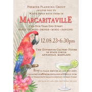 Custom Invitation, Margaritaville, BeeYond Paper